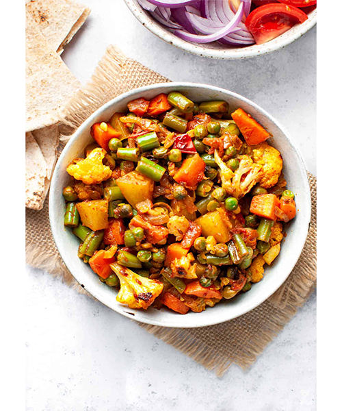 Vegetable Sabji – Dbanyan