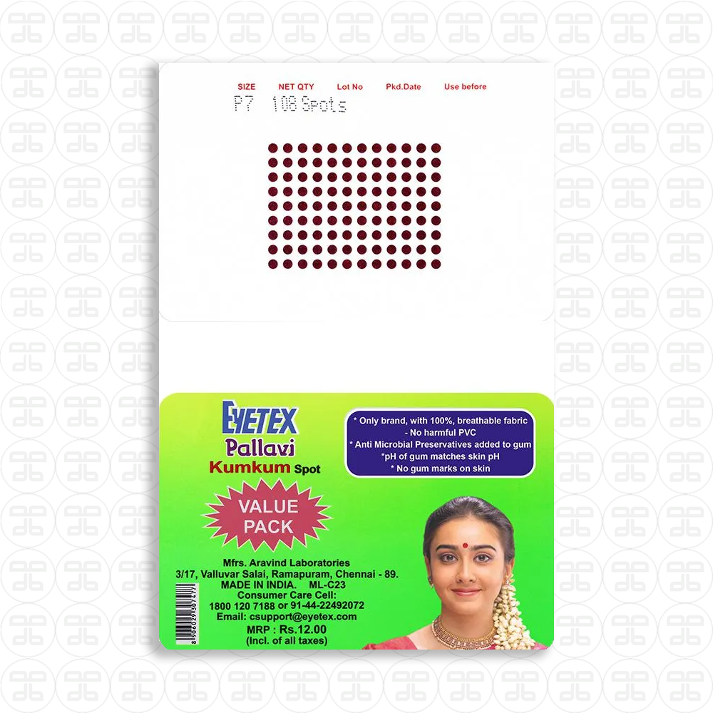 Eyetex Pallavi Kumkum Spot Bindi